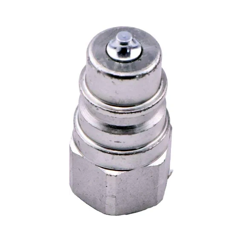 2 Pieces Male Hydraulic Connect Coupler AM37983 for John Deere Tractor 140 300 312 314 316 317 318 400 420 430 - KUDUPARTS