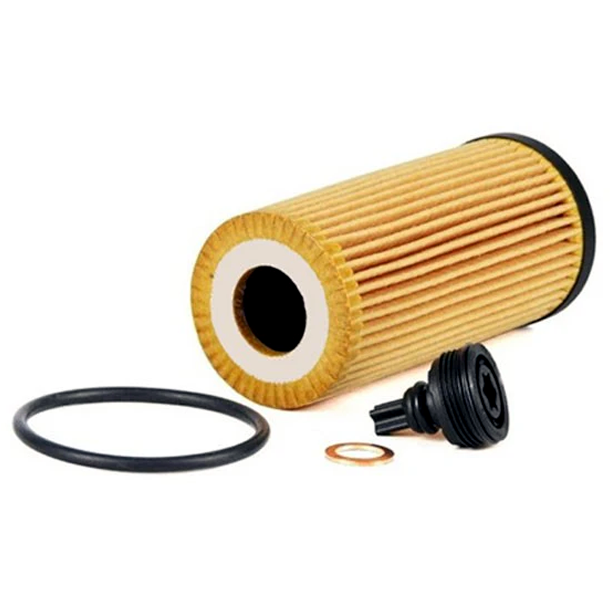 2 Pieces Oil Filter 11428593186 for BMW 118I 128TI 218I GRAN COUPE 220I 228I X1 X2 - KUDUPARTS