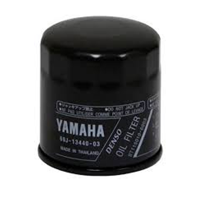 2 Pieces Oil Filter 69J-13440-01-00 for Yamaha Outboard Engine F150 F200 F225 F250 Sport Boat AR SX FZR FZS VX
