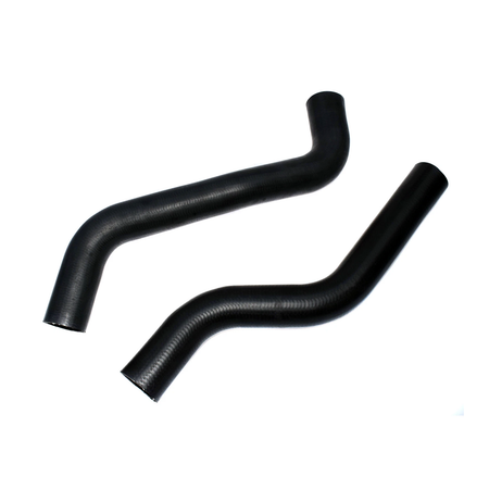 2 Pieces Radiator Coolant Hose 16571-28080 for Toyota 2002-2006 Camry 2004-2008 Solara - KUDUPARTS
