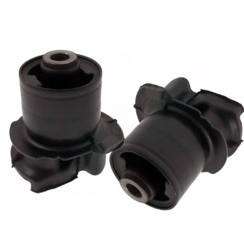 Buje de brazo de control de eje trasero (2 piezas, 48725-08020, 48725-28080) para Toyota Sienna (2004-2020)