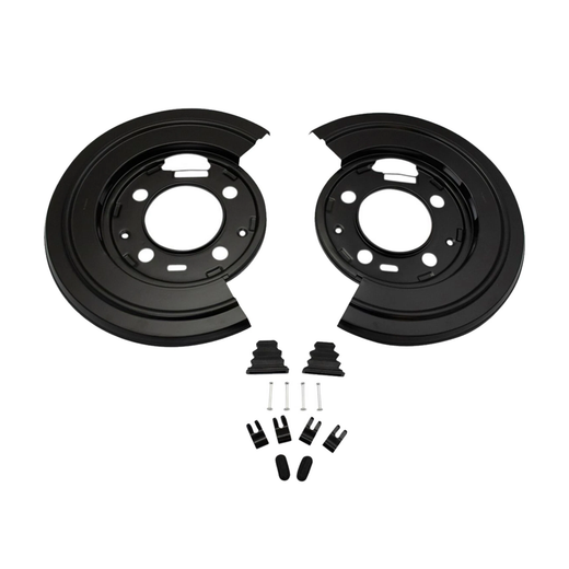 2 Pieces Rear Brake Dust Shield Plate 5C3Z-2B636-BA for Ford F-250 F-350 F-450 F-550 Super Duty 2005-2012 - KUDUPARTS