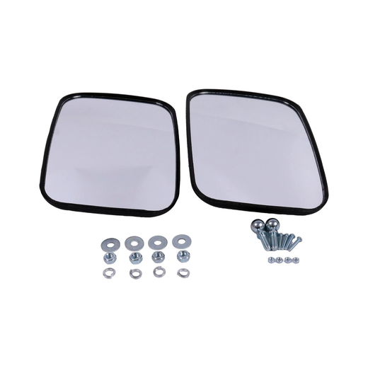 2 Pieces Rear Out Mirrors 36919-53342 36919-53340 for Kubota KX033 KX040 KX057 KX080 L3600 L2808 L4200 M5000 M5950 M7950 M9580 - KUDUPARTS
