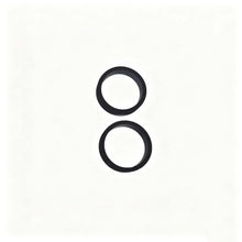 2 Pieces Rectangular Ring Seal 3026392 for Cummins Engine QSK38 QSK45 QSK50 K38 K50