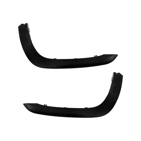 2 Pieces Right & Left Front Fender Flare 53847-35906 53848-35906 for Toyota 4Runner 2014-2024 - KUDUPARTS
