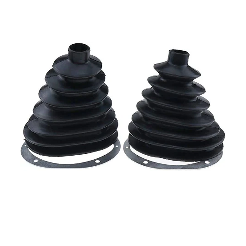 2 Pieces Rubber Steering Boot Arm 6532127 for Bobcat Track Loader 864 T110 T140 T180 T190 T200 T250 T300 T320 - KUDUPARTS