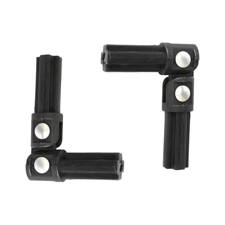 2 Pieces Soft Top Folding Bow Knuckles 5166017AB 11251.12 for 2005-2018 Jeep Wrangler JK - KUDUPARTS