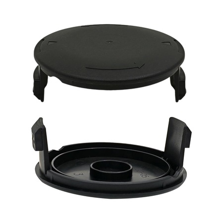 2 Pieces Spool Cap Cover AC41HCA UT41112 for Homelite Trimmer UT41112 UT41121 UT41120 UT41113 UT41122 UT41112B - KUDUPARTS