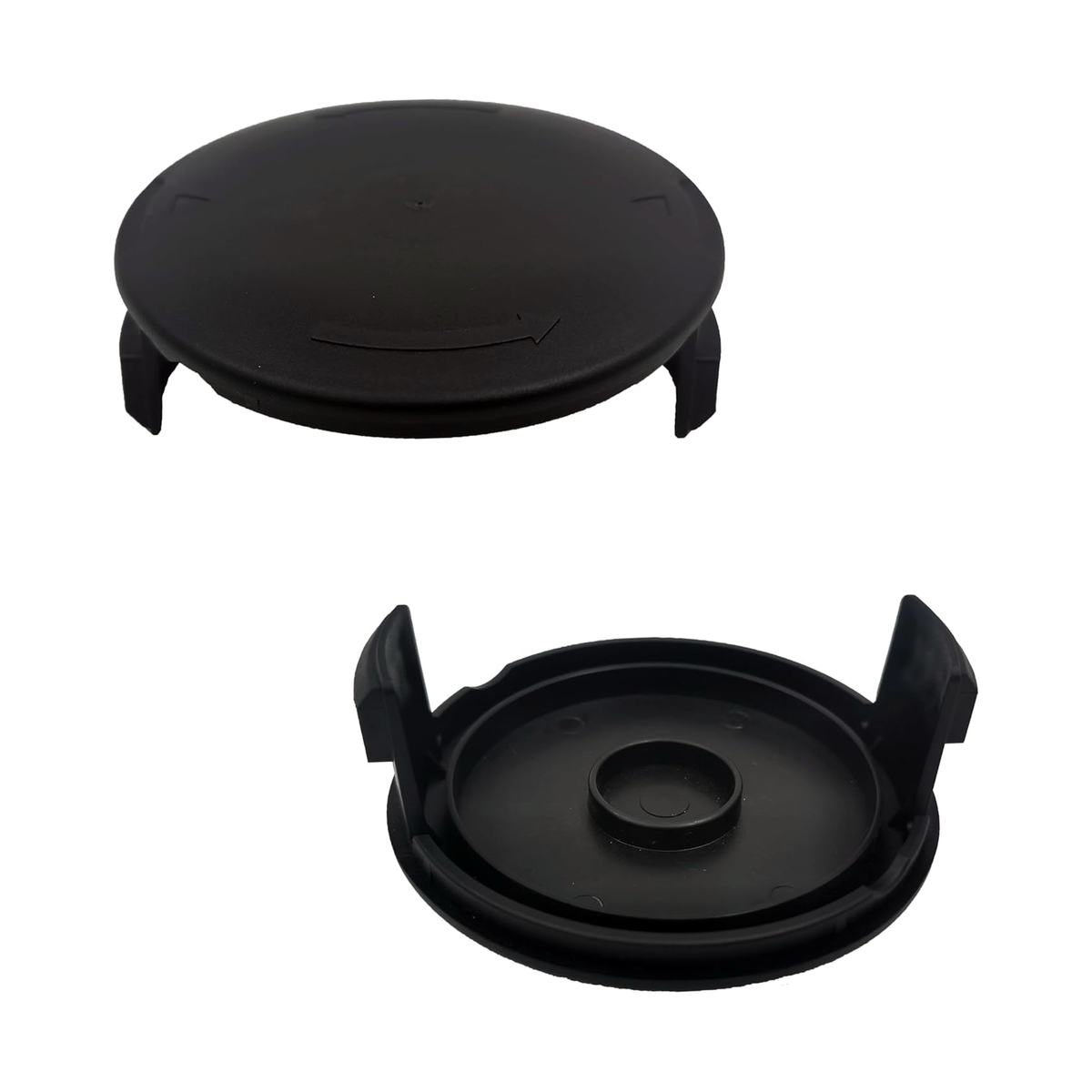 2 Pieces Spool Cap Cover AC41HCA UT41112 for Homelite Trimmer UT41112 UT41121 UT41120 UT41113 UT41122 UT41112B - KUDUPARTS