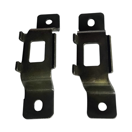 2 Pieces Tailgate Latch Striker Plate 38432 15724162 15724161 for Chevrolet GMC C1500 C2500 C3500 C3500HD K1500 K2500 K3500 - KUDUPARTS