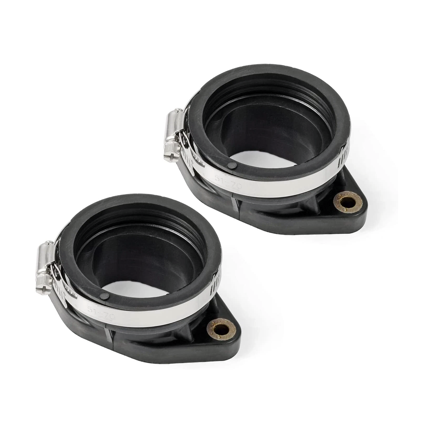 Adaptador de colector de admisión del cuerpo del acelerador (2 piezas, 1205301, 1204490) para Polaris RZR Ranger XP 900 (2011-2019)