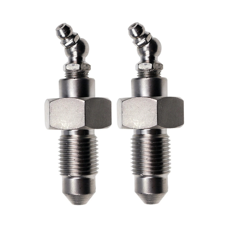 2 Pieces Track Adjusting Grease Valve 4618093 for John Deere Excavator 50D 35D 27D - KUDUPARTS