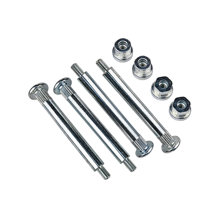 2 Set Door Hinge Pin and Bushing Kit 38447 55176366 for Jeep Wrangler 1994-2006 - KUDUPARTS
