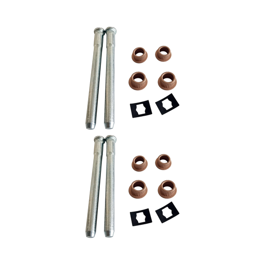2 Set Door Hinge Pin and Bushing Kit 703-265 15653790 for Chevrolet Blazer S10 GMC Jimmy S-15 Sonoma Oldsmobile Bravada - KUDUPARTS