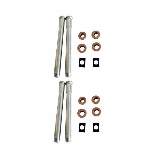 2 Set Door Hinge Pin and Bushing Kit 703-265 15653790 for Chevrolet Blazer S10 GMC Jimmy S-15 Sonoma Oldsmobile Bravada - KUDUPARTS