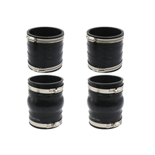 2 Set Exhaust Hose Bellow 3852696 3863450 for OMC Volvo Penta 4.3 5.0 5.7 Upper Lower Rubber Coupler