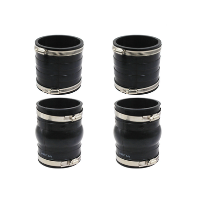 2 Set Exhaust Hose Bellow 3852696 3863450 for OMC Volvo Penta 4.3 5.0 5.7 Upper Lower Rubber Coupler