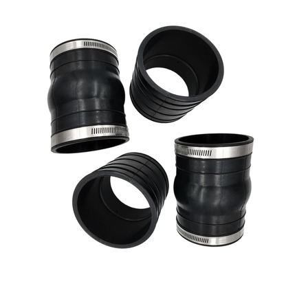 2 Set Exhaust Hose Bellow 3852696 3863450 for OMC Volvo Penta 4.3 5.0 5.7 Upper Lower Rubber Coupler