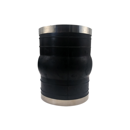 2 Set Exhaust Hose Bellow 3852696 3863450 for OMC Volvo Penta 4.3 5.0 5.7 Upper Lower Rubber Coupler - KUDUPARTS