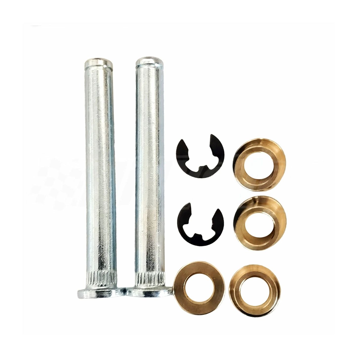 2 Set Front Door Hinge Pin and Bushing Kit 703-270 for Ford Crown Victoria Explorer Ranger Lincoln Continental Mercury Cougar Mountaineer