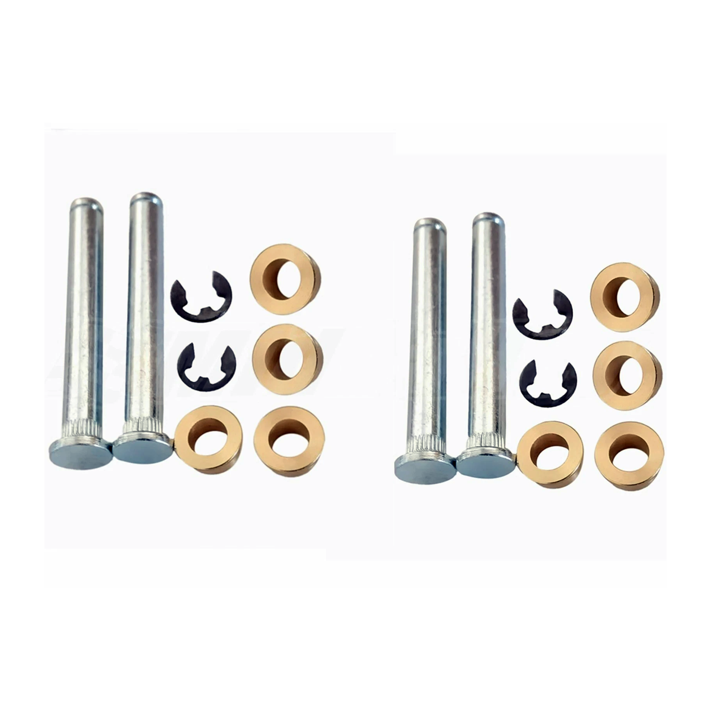 2 Set Front Door Hinge Pin and Bushing Kit 703-270 for Ford Crown Victoria Explorer Ranger Lincoln Continental Mercury Cougar Mountaineer