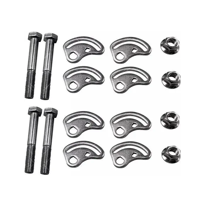 2 Set Front Upper Control Arm Alignment Camber Bolt Kit K100026 for Chevrolet Silverado GMC Sierra Cadillac Hummer - KUDUPARTS
