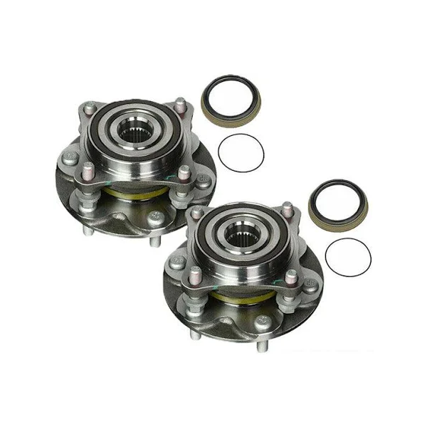 2 Sets Front Wheel Hub Bearing Kit 950-001 for Lexus GX460 GX470 Toyota 4Runner Tacoma FJCruiser - KUDUPARTS