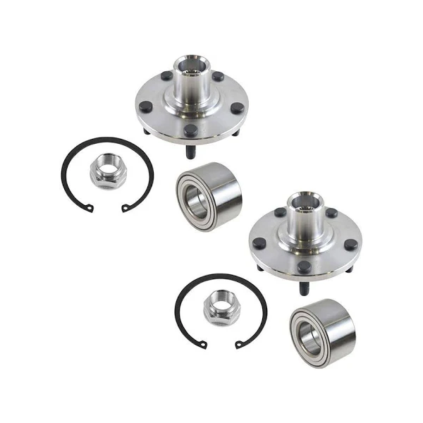 2 Sets Front Wheel Hub and Bearing Kit D44600SJKJ00 for Honda CR-V 2012-2016 - KUDUPARTS