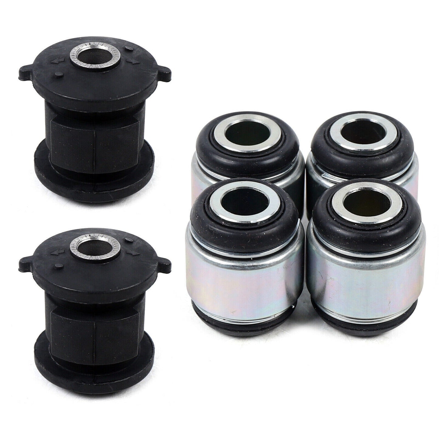2 Sets Rear Arm Knuckle Bushing Assembly 42304-48031 42210-20010 for Toyota Avalon Highlander Camry Lexus RX300 RX400H