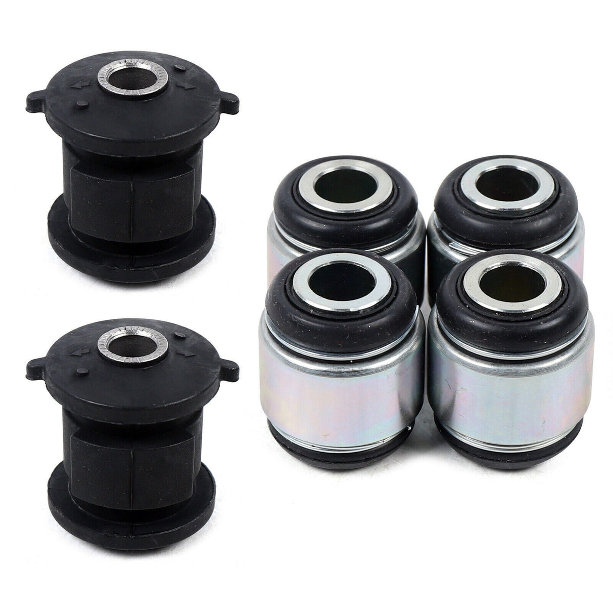 2 Sets Rear Arm Knuckle Bushing Assembly 42304-48031 42210-20010 for Toyota Avalon Highlander Camry Lexus RX300 RX400H - KUDUPARTS