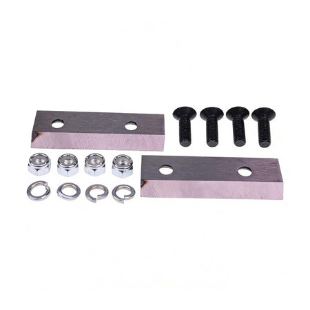 2 Shredder Chipper Knife Blades 742-0653 for Cub Cadet CS2210 CS3210 Troy-Bilt CS4265 CS4310 CS4325 CSV206 - KUDUPARTS