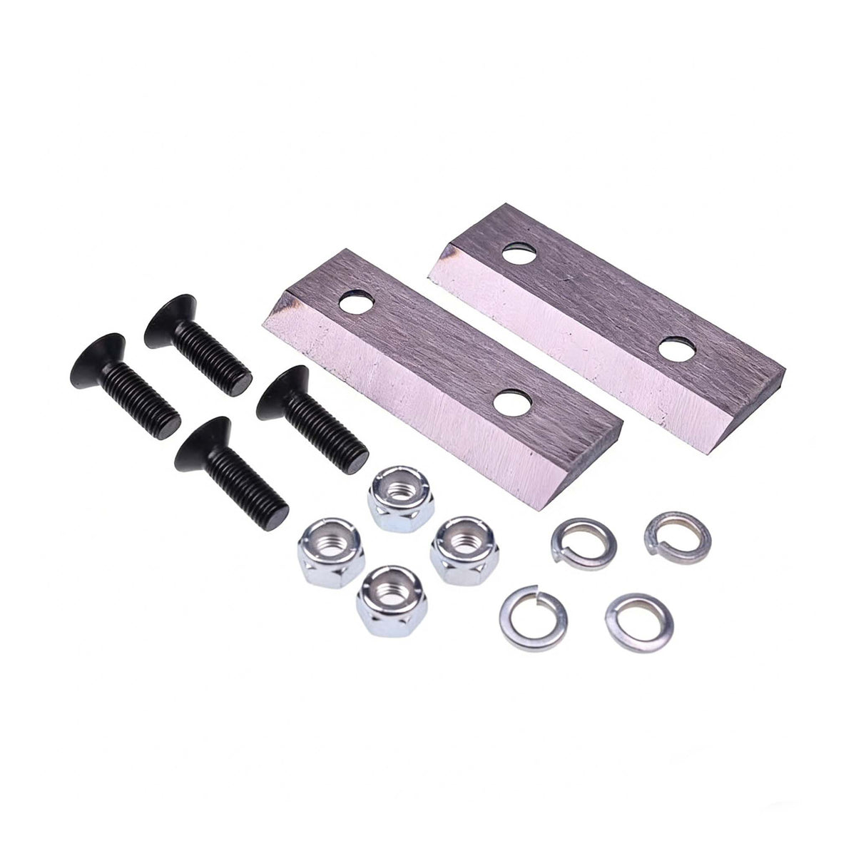 2 Shredder Chipper Knife Blades 742-0653 for Cub Cadet CS2210 CS3210 Troy-Bilt CS4265 CS4310 CS4325 CSV206 - KUDUPARTS