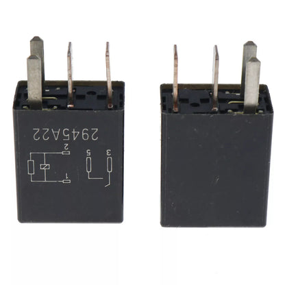 2X 4-PIN Relay Black Multi-Purpose Relay 8T2T-14B192-AA for Fusion F150 F-250 Ship to US