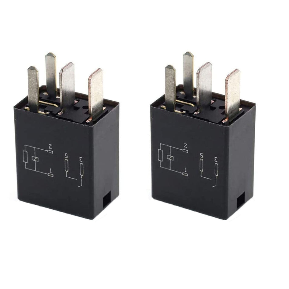 2X 4-Pin Relay 8T2T-14B192-A 8T2T14B192AA O101K for Ford Various Models Ship to US