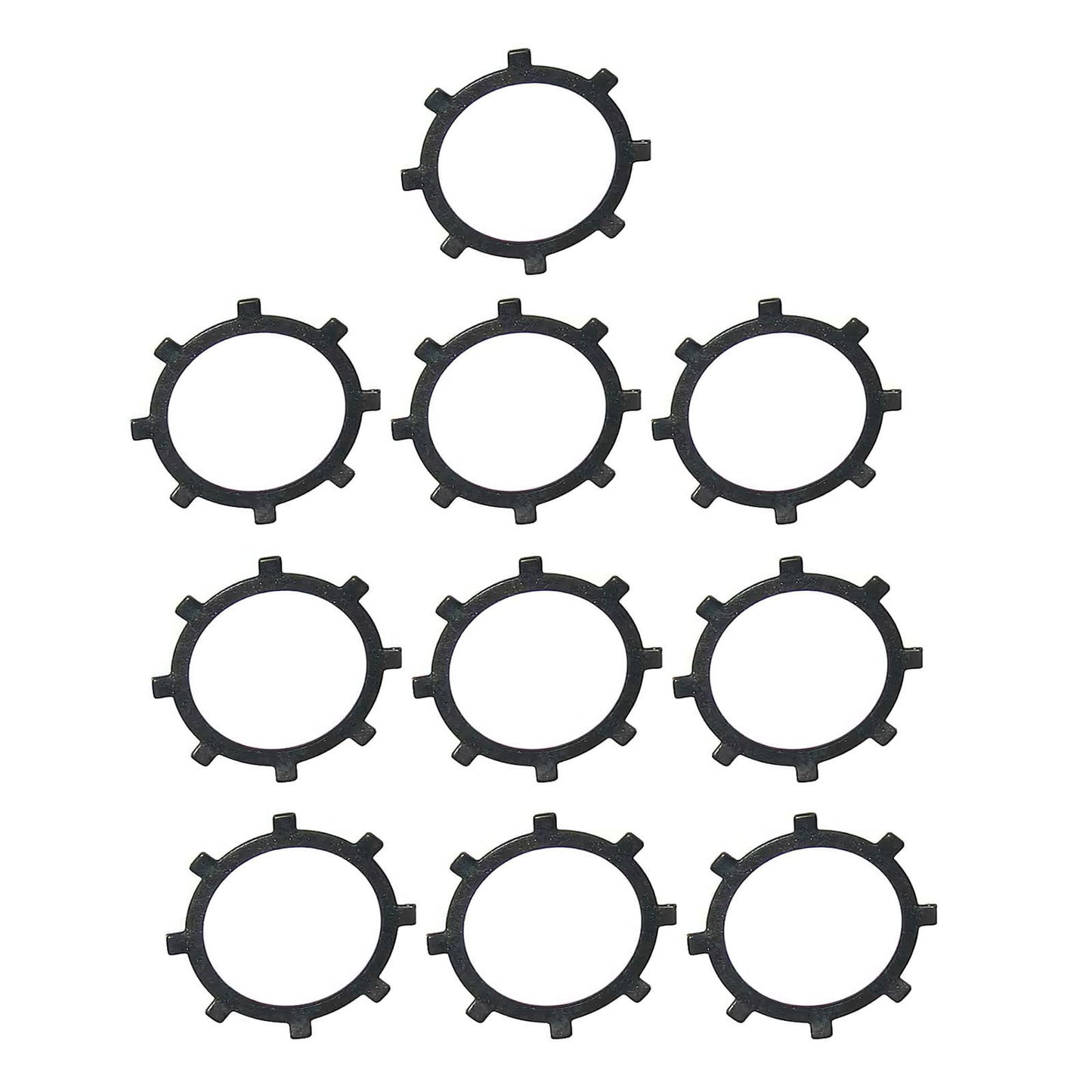 10 Pieces Retaining Ring J904849 for New Holland Dozer D150 DC70 DC100 Tractor T8010 T8020