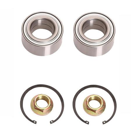 2 Sets Front Wheel Hub and Bearing Repair Kit NT510118 44600-T2F-A01 for Honda Accord Acura TLX - KUDUPARTS