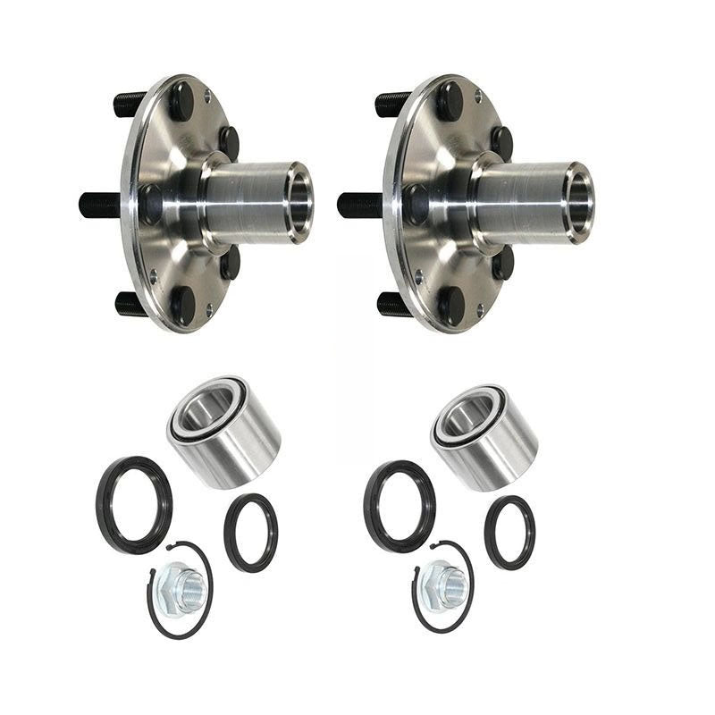 2 Sets Front Wheel Hub and Bearing Kit 513248 930-502 for Subaru Forester Impreza Excludes Legacy