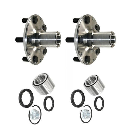 2 Sets Front Wheel Hub and Bearing Kit 513248 930-502 for Subaru Forester Impreza Excludes Legacy - KUDUPARTS