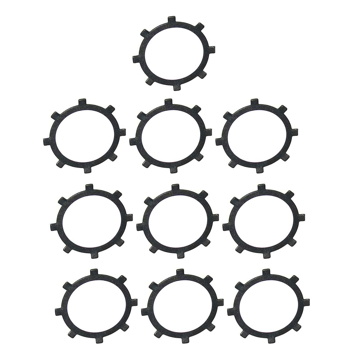 10 Pieces Retaining Ring J904849 for CASE Combine 1620 1688 Tractor 5120 7130 MAGNUM 255 - KUDUPARTS