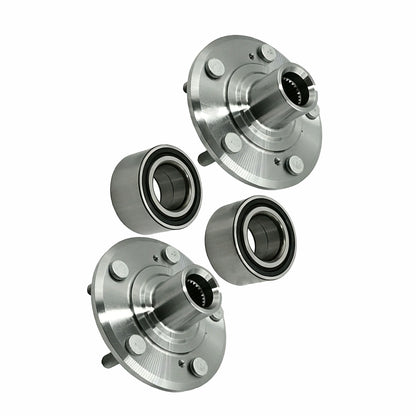 2 Sets Front Wheel Hub Bearing Kit LS-WHB014 for Honda CR-V Prelude