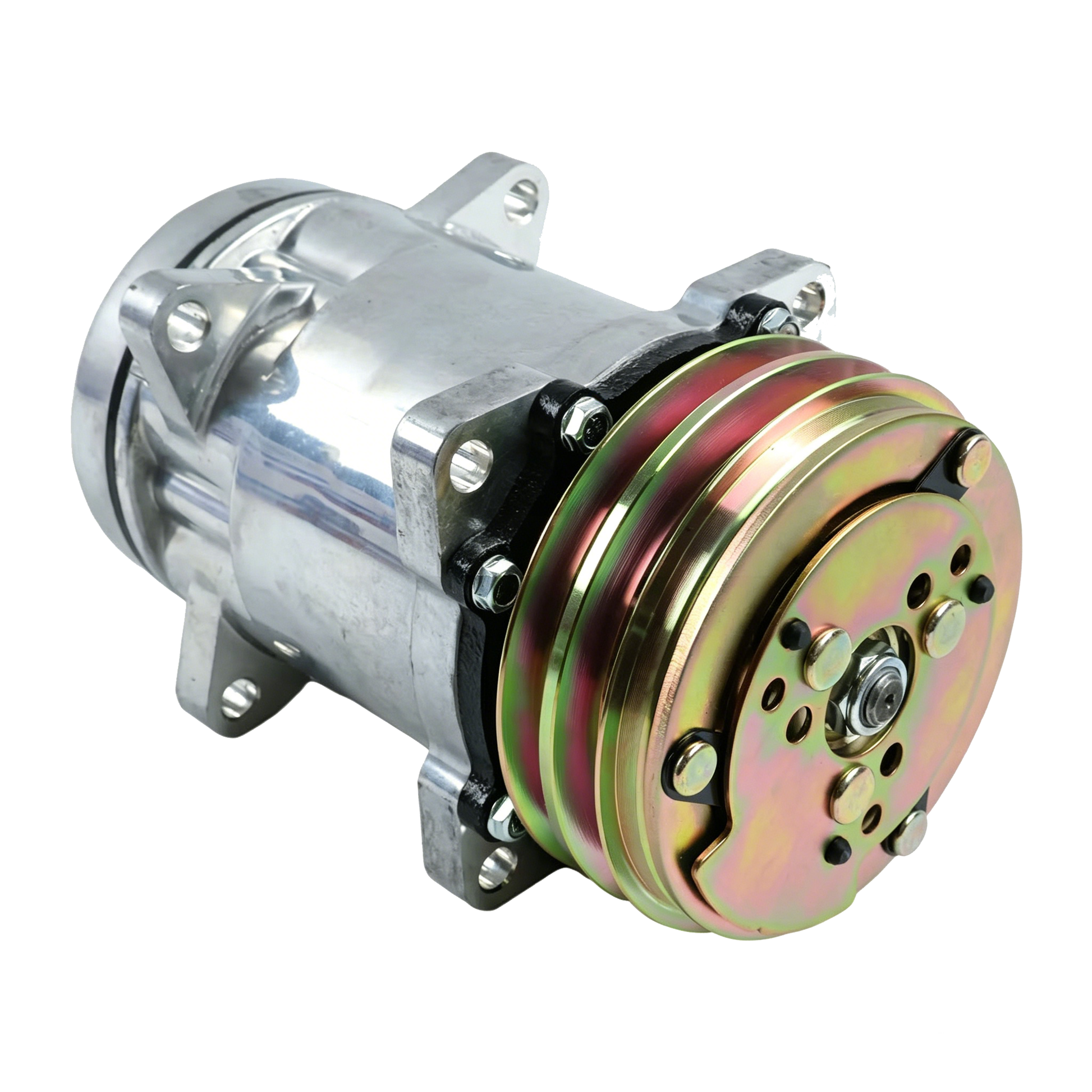 SD7H15 A/C Compressor 83972170 for Ford New Holland Tractor 5110 5610 6410 6610 - KUDUPARTS