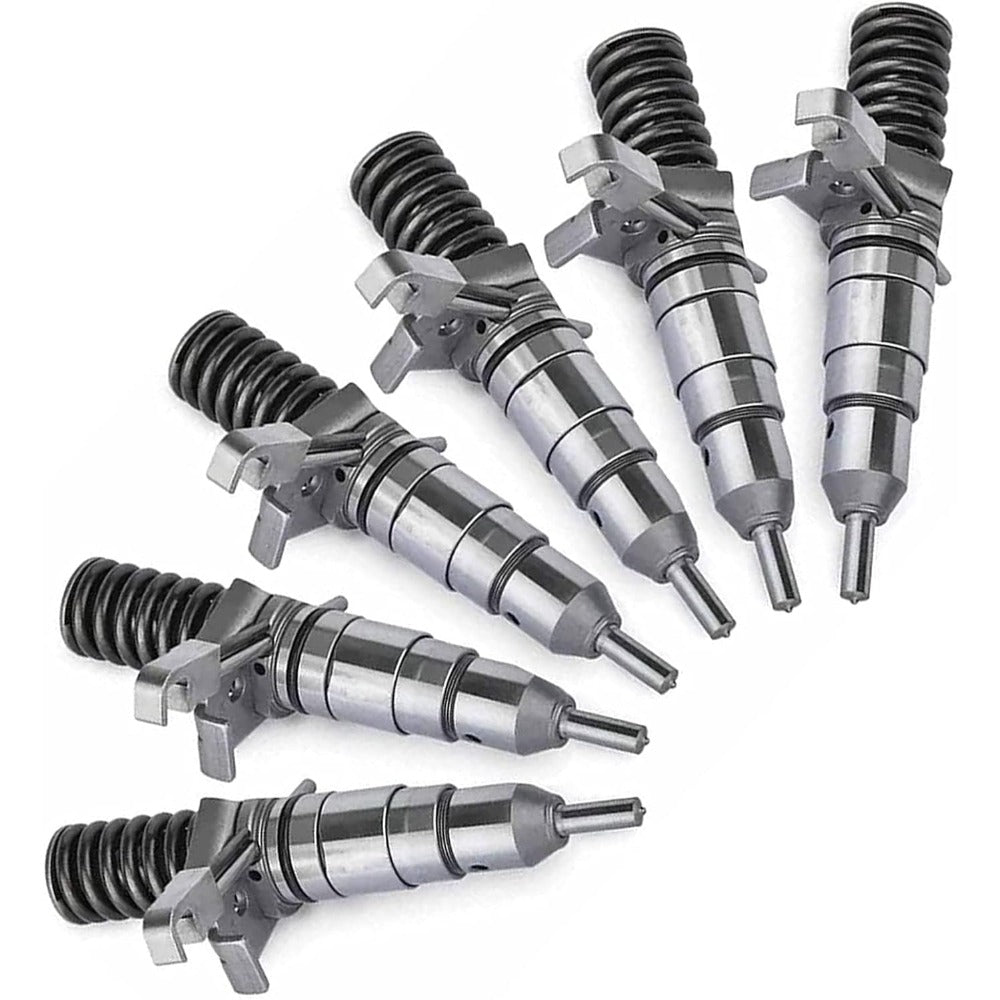 6 Pcs Fuel Injector 127-8207 for Caterpillar CAT Engine 3116 Paving Compactor CS-563 CP-563 CB-434 - KUDUPARTS