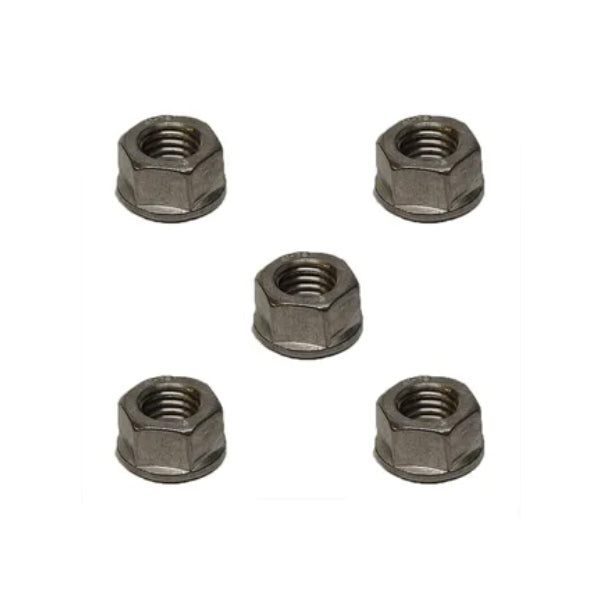 5 Pcs Stainless Steel Turbocharger Mounting Nut 3818824 for Cummins L10 M11 Engine in USA - KUDUPARTS