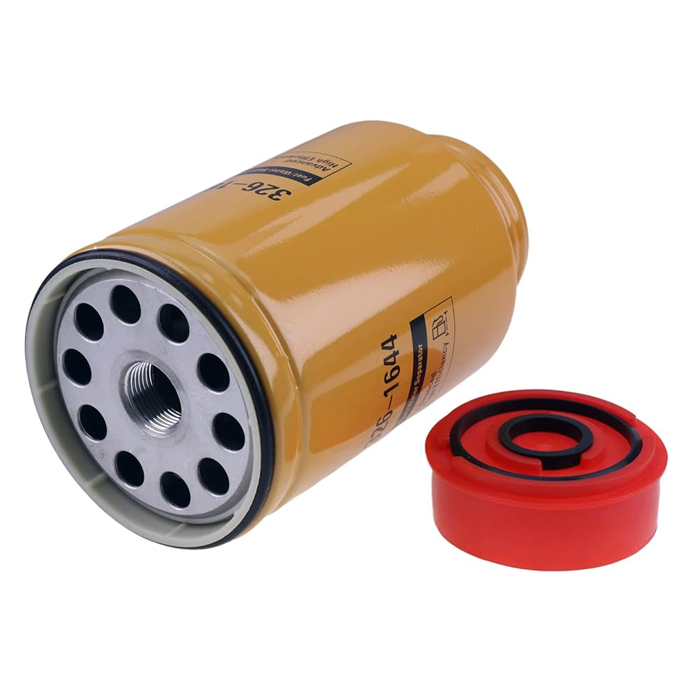2pcs Electronic Fuel Injection Fuel Filter 1R-0771 326-1643 For Caterpillar Excavator CAT E365