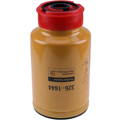 2pcs Electronic Fuel Injection Fuel Filter 1R-0771 326-1643 For Caterpillar Excavator CAT E365
