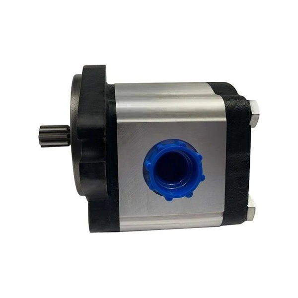3-17 GPM 5/8" Keyed Shaft SAE A-2 Bolts CCW Cast Iron Flange Hydraulic Gear Pump CI58K-A02-137L for Loader Excavator Tractor Forklift