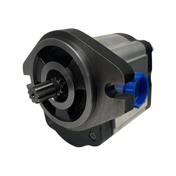 3-17 GPM 5/8" Keyed Shaft SAE A-2 Bolts CCW Cast Iron Flange Hydraulic Gear Pump CI58K-A02-137L for Loader Excavator Tractor Forklift