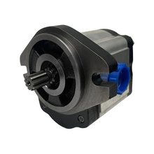 3-17 GPM 5/8" Keyed Shaft SAE A-2 Bolts CCW Cast Iron Flange Hydraulic Gear Pump CI58K-A02-137L for Loader Excavator Tractor Forklift