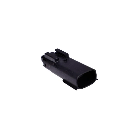 3-Pin Black Molex MX 150 Male Connector 33481-0301 - KUDUPARTS