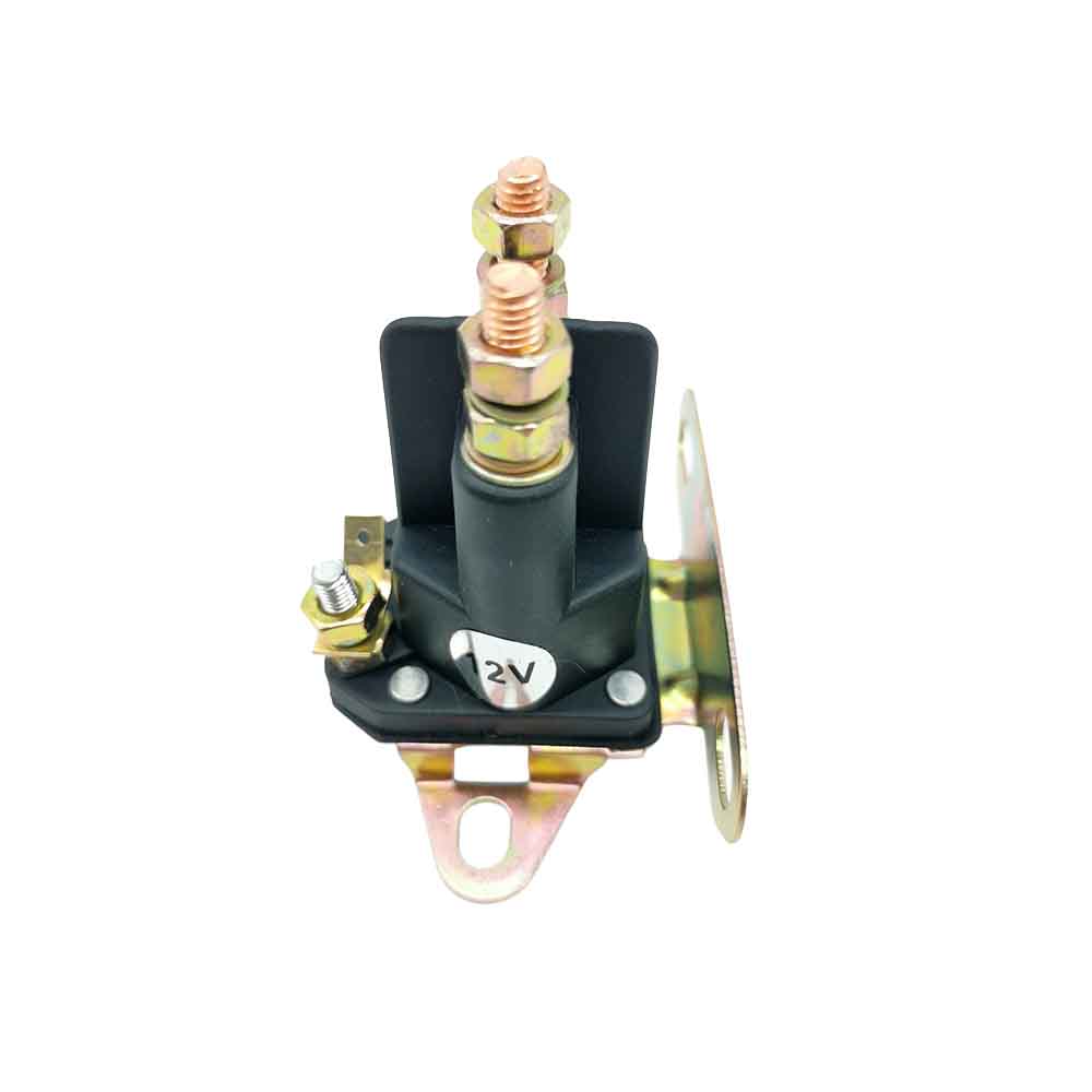 3-Terminals Starter Solenoid Relay Compatible with Briggs & Stratton 691656 846820 557067 807829 555375GS 745000 745000MA 745001 Trombetta